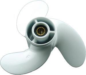 Asaki 369-64518-1 Fits Tohatsu Nissan Outboard 4/5/6 HP Propeller  3X7.9X9 Right