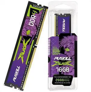 PUSKILL DDR4 16GB 2666MHZ 1.2V 288-Pin Desktop Memory RAM