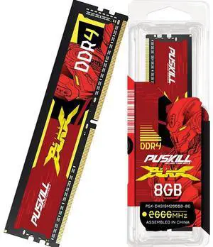 PUSKILL DDR4 8GB 2666MHZ 1.2V 288-Pin Desktop Memory RAM