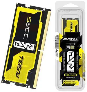 PUSKILL Memoria Ram DDR5 8GB 4800MHz 1.1V 262-Pin Notebook Laptop SO-DIMM Memory