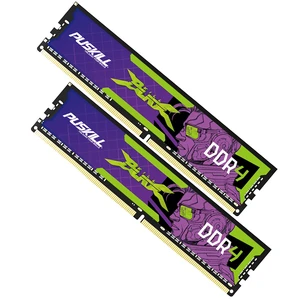 PUSKILL DDR4 32GB (2x16GB) 3200MHz PC RAM | CL16-18-18-42 | 1.35V | Desktop Memory Kit for Gaming and High-Performance Computing | Compatible with Intel & AMD PUSKILL DDR4 32GB (2x16GB) 3200MHz PC RAM | CL16-18-18-42 | 1.35V | Desktop Memory Kit for Gaming and High-Performance Computing | Compatible with Intel & AMD