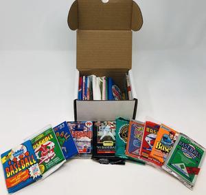 Superior Sports Investments 300 MLB Baseball Cards in Old Sealed Wax Packs