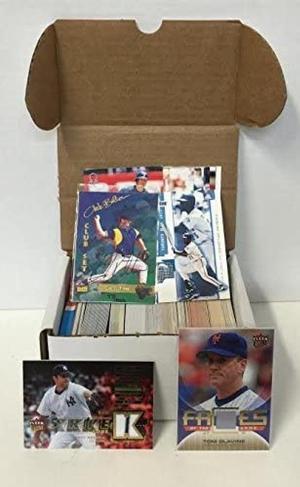 Superior Sports Investments Baseball Memorabilia Mix Box w/ 300 Cards & 3 Auto or Jersey Cards