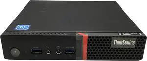 Lenovo ThinkCentre M600 Pentium J3710 1.60GHZ 8GB 256GB SSD, WIFI, Wired Mouse and Keyboard, Windows 10 Pro