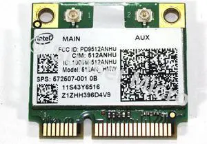 Intel 512AN_HMW Intel Wifi Link 5100 Laptop Modem And Wireless Notwork 43Y6517