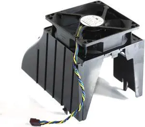 HP DC5750 DC5800 DC5850 Computer Cooling Fan with Fan Airflow Guide 435452-001