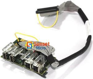 Dell Optiplex: 360, 740, 745, 755, 760, GX520, GX620 Optiplex  I/O USB/Audio Panel With Cable N8420 HJ318 YF418 RG187 WC679 P8476
