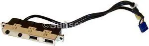 HP/Compaq dc5100 dc7600 SFF USB Audio Board and Cable Assembly 384747-001 358801-001