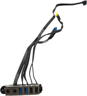 HP Z240 SFF Front USB I/O Ports, Audio Board Assembly w/ Cable 820940-001