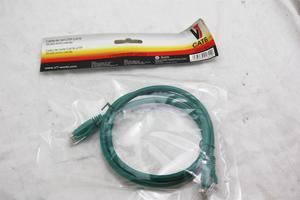 NEW V7 Cat6 RJ45 M/M Patch Cable 3Ft Green Snagless Molded V7N2C6-03F-GRNS