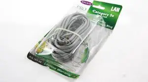 Belkin Pro Series CAT5E GREY 14Ft Patch Cable Ethernet LAN RJ45 M/M A3L791-14