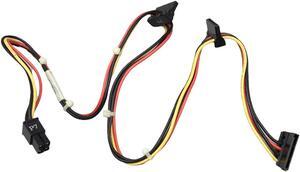 Lot Of 50 HP Elite 8000 8100 8200 6200 6300pc SATA Power Cable 577494-001 611895-001