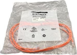 NEW! COMMSCOPE Systimax CPC3312-06F007 ,7FT. ORANGE,GS8E-OR7