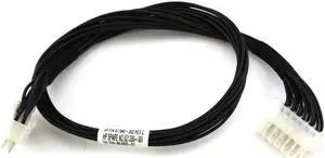 HP POWER Cable LEFT For Proliant SL390S G7 Server 21" Length 621295-001 617846-002