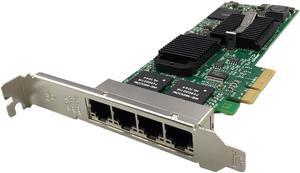 Dell Intel Quad Port 1GB PCIe Network Adapter Card 0HM9JY