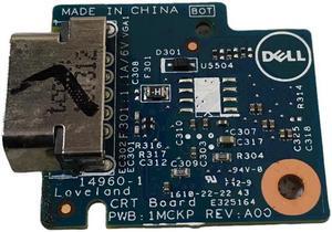 DELL Latitude 3470 3570 VGA Port I/O Circuit Board 14960-1 1MCKP