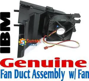 IBM xSERIES FAN DUCT ASSEMBLY 24P1743 WITH EFC0912BE FAN