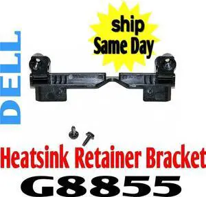Dell Optplx GX520 GX620 Small Form Factor Heatsink Retainer Bracket G8855 w/Screws