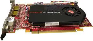ATI FIREPRO 3D GRAPHICS 7120173000G, GDDR3 DVI Dual Display Port PCIe Video Card