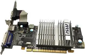 MSI ATI RADEON R5450 1GB DDR3 PCI VIDEO CARD / M1-3 R5450-MD1GD3H/LP