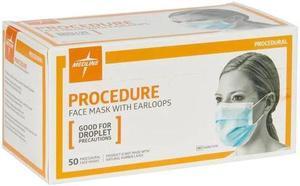 Isolation Procedure NON27122 FACE MASK with Earloops (MEDLINE ) Case of 300