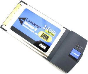 Linksys WPC54GX Wireless-G Card adapter w/ SRX 2.4 GHz 802.11g 3839A-WPC54GX