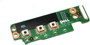 Dell M4600 Laptop Media Board SS12 Mute & Volume Button 0W6V8D