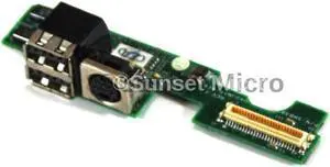 Dell Latitude D610 D600 500M 600M S-Video USB Network Port Board DA0JM1PI6E6