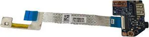 Dell Latitude E5430 Laptop USB Port Board w/ Audio & Cable 02VYFR 2VYFR