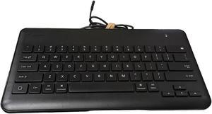 Kensington Wired Keyboard Lightning Connector iPad K72447WW Black Model M01264