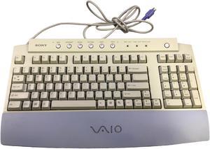SONY VAIO PCVA-KB1P/UB 100-Key PS/2 Multimedia Keyboard Gray