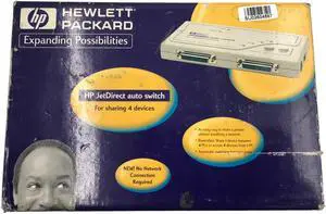 HP JetDirect 5183-7768 4-Devices Auto Switch J4154A share printer : 088698785270