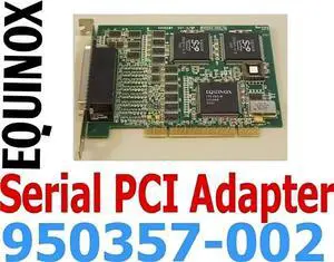The Equinox (Avocent) 950357-002 (950357002) is an 8-Port Super Serial PCI adap