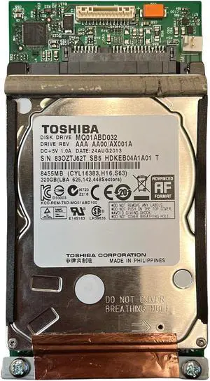 27X0210 - 27X0211 Genuine LEXMARK 320gb Hard Drive For MX511 MX610 MX611 Printers