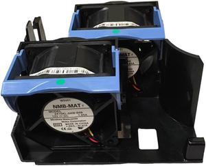DELL POWEREDGE 2850 SERVER 2-COOLING FAN 60MM*38MM H2401 W/ tray H2971