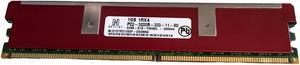 Dell NLD127R21203F-D32KNA RAM Memory 1GB PC2-3200R DDR2-400 1RX4 ECC
