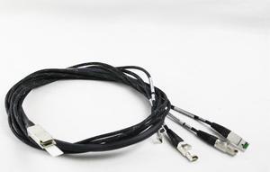 EMC² Server QSFP to 4xHSSDC 2M Fiber Channel Cable From ODD DIR I/O MOD to DAE 5 6 7 8 LCCA 038-003-708