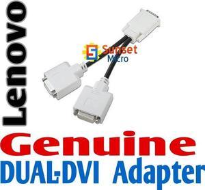 LENOVO DMS59 TO DUAL-DVI MONITOR ADAPTER CABLE 41X6398 41X6399