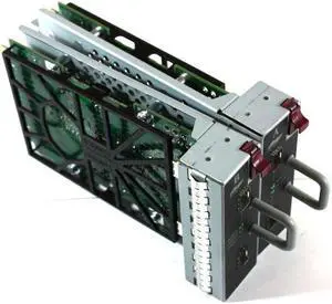Pair of HP StorageWorks Hard Drive Array IO Modules AD623B AD624B 364549-005