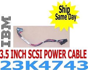 IBM Molex 0637 X-series X336 7978 7979 Server SCSI HDD Power Cable 23K4204 23K4743