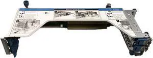 HP 378907-001 DL385 G1 PCI Riser Card with cage 344460-001 012588-001