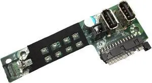 DELL OptiPlex XE SFF Front I/O USB Power Switch Board 0KXM0 00KXM0