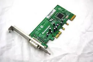 IBM Lenovo ThinkCentre DVI-I Adapter Card High Profile ADD2-R PCI-E 39J9334 (39J9333)