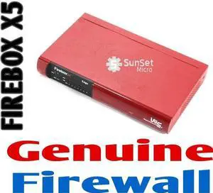 Watchguard Firebox X5 Edge - Firewall w/ 7-10/100 Ports and 2 WAN ports Watchguard Firebox X5 Edge - Firewall w/ 7-10/100 Ports and 2 WAN ports