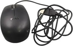 Dell MS116p And MS111-P Optical USB Scroll Wheel Mouse Black READ Tested Working