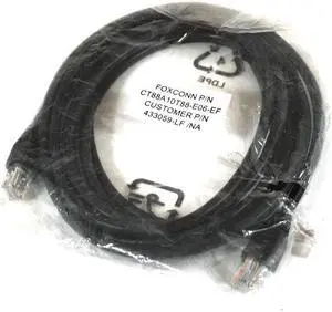 Foxconn Network Cables 7' Black RJ-45 M - RJ-45 M CT88A10T88-E06-EF
