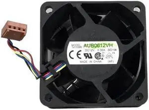 Delta Electronics AUB0612VH 4 PIN DC12V 0.36A BD1W Delta Electronics AUB0612VH 4 PIN DC12V 0.36A BD1W