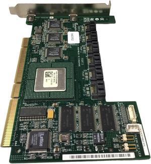 Dell 0H2052 Adaptec 64MB 6 Channel SATA PCI-X Raid Controller Card
