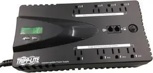 TRIPP.LITE ECO650LCD 650VA UPS Battery Backup, LCD, 325W Eco Green, USB, RJ11, 8 Outlets