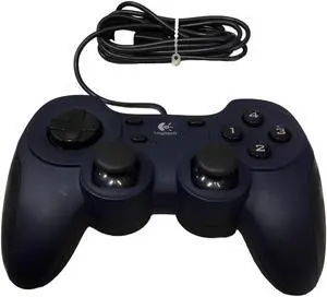 LOGITECH USB GAME CONTROLLER JOYSTICK 863247-0010 G-UF13A DUAL ACTION